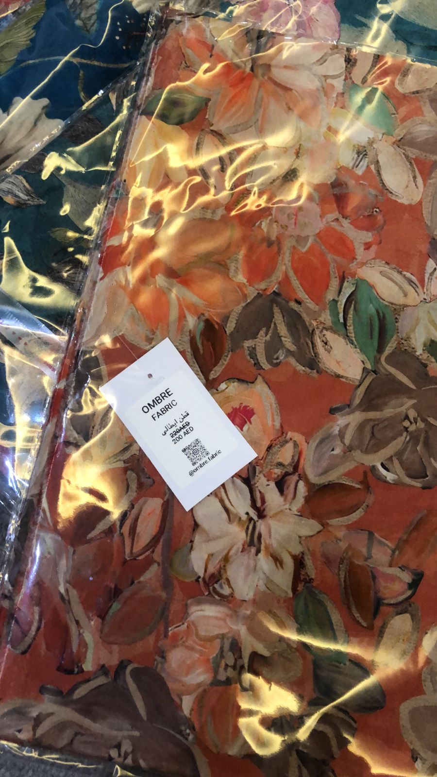 Italian Cotton Fabric (قماش قطن إيطالي)