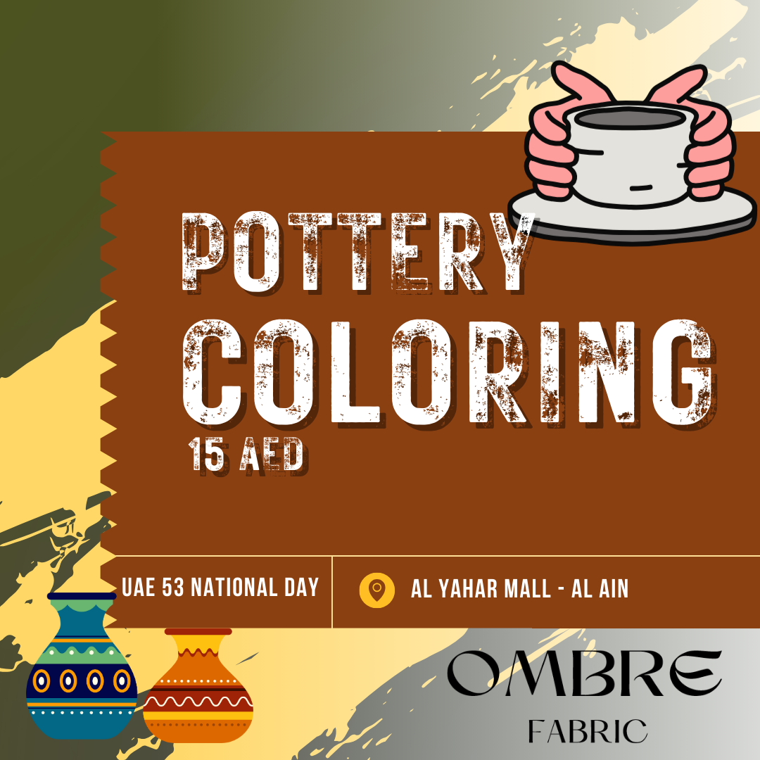 Pottery Coloring Ticket